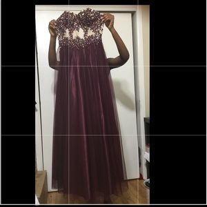 Prom Evening Dress Dinner  Ball Gown Maxi dress